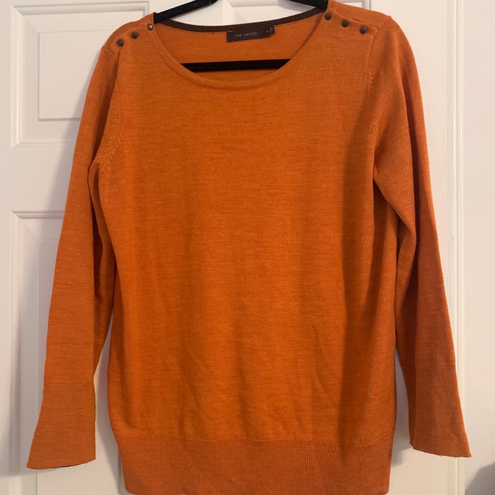 Orange sweater